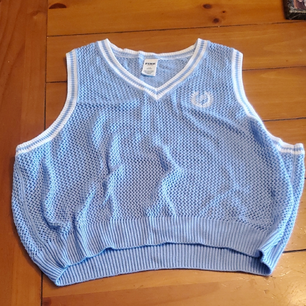 Victorias Secret Pink Sweater Vest